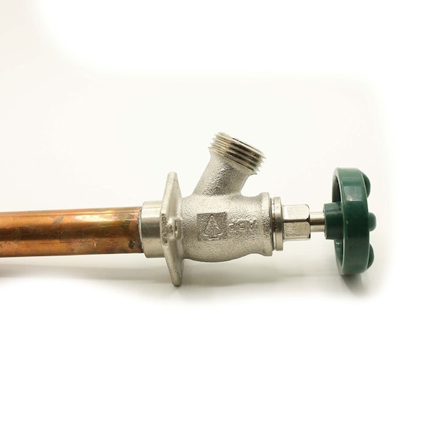 Thrifco Plumbing 12 Inch Frost Free Sillcock, 3/4 Inch MIP x 1/2 Inch FIP x 3/4 6415090 - main